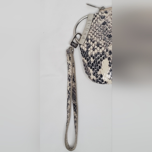 PRUNE Wristlet Real Snakeskin Sophisticated Design 9"x5"inchs Madein Argentina - Picture 5 of 11